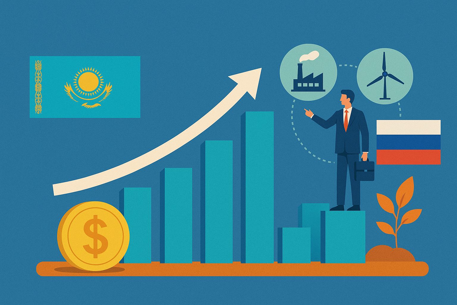 Казахстанские инвестиции в Россию: умеренный рост и стратегическая диверсификация